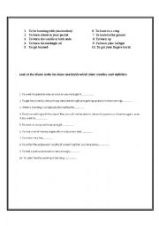 English worksheet: idioms with burn