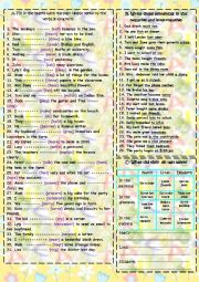 English Worksheet: SIMPLE PAST practice  (affirmative /  Negative / Interrogative)