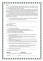 English Worksheet: Chief Seattle speech