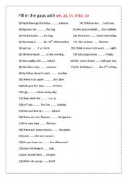 Prepositions