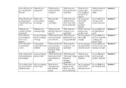 English Worksheet: Revision of tenses 