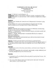 English Worksheet: Somebody Loves You