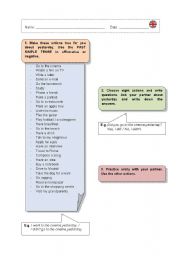 English Worksheet: Past Simple - Exercise to practice