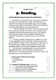 reading practice 