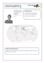 English Worksheet: Vocabulary review: Geography