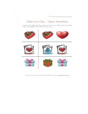 English Worksheet: Valentines day