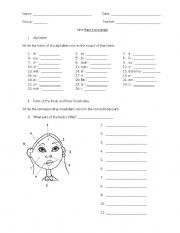English Worksheet: Past Knowledge
