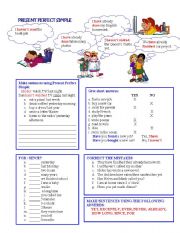 English Worksheet: Present Perfect Simple