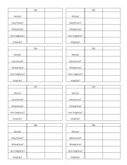 English Worksheet: be going to