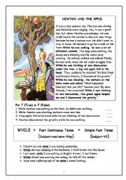 English Worksheet: WHILE GRAMMAR GUIDE