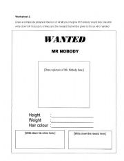 English Worksheet: xxx