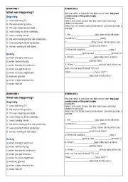 English Worksheet: Mixed Tenses