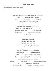 English worksheet: 