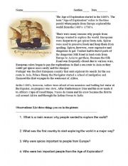 English worksheet: Chapter 3