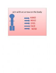 English worksheet: BODY