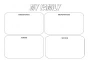 English worksheet: Family Members