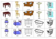 Memory Game - Furniture