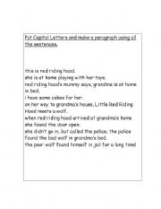 English Worksheet: Mr