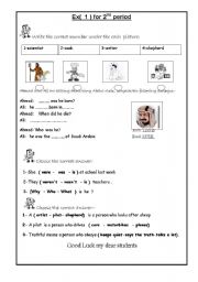 English Worksheet: Test