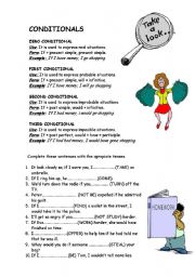 English Worksheet: CONDITIONALS