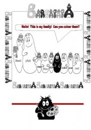 The Barbapapa family