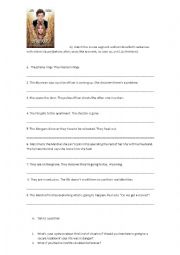 English Worksheet: Did You Hear About The Morgans