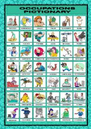 English Worksheet: OCCUPATIONS