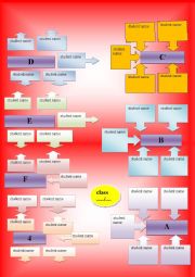 students seating template