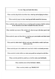 English Worksheet: Warm up