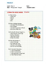 English Worksheet: Penguin readers