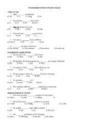 English Worksheet: Grammar revision (To be, Be going to, Must Mustnt, Simple Present Tense)