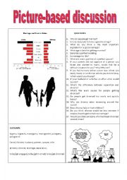 English Worksheet: Picture-based discussion