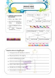 English Worksheet: Passive Voice