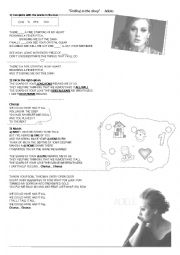 English Worksheet: song 