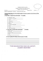 English worksheet: Description