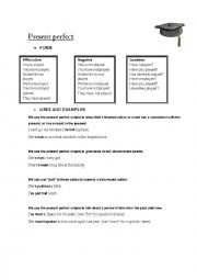 English Worksheet: Present Perfect