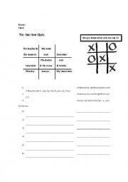 English Worksheet: possessive adjectives quiz