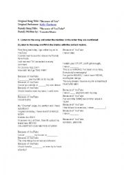 English Worksheet: Daily routines