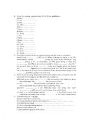 English Worksheet: Present Perfect