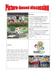English Worksheet: Picture-based discussion UEFA EURO 2012