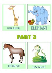 Flashcards-Animals