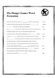 The Hunger Games Word Formation