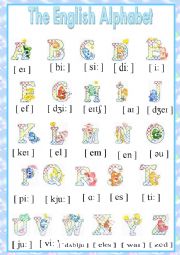 The English Alphabet