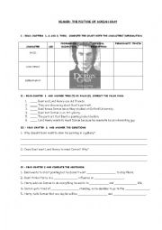 English Worksheet: READER: THE PICTURE OF DORIAN GRAY