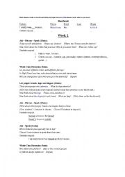English Worksheet: Fashion
