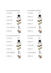 English worksheet: Short answers