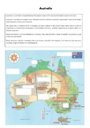 English Worksheet: a discovery of Australia