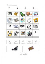 English Worksheet: abcs review