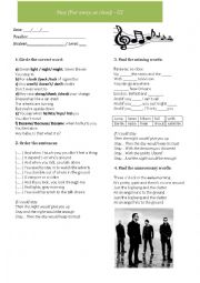 English Worksheet: Song lesson: U2 - Stay (faraway, so close) 