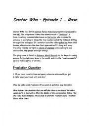 Doctor Who Episode 1 with Christopher Ecleston - Rose